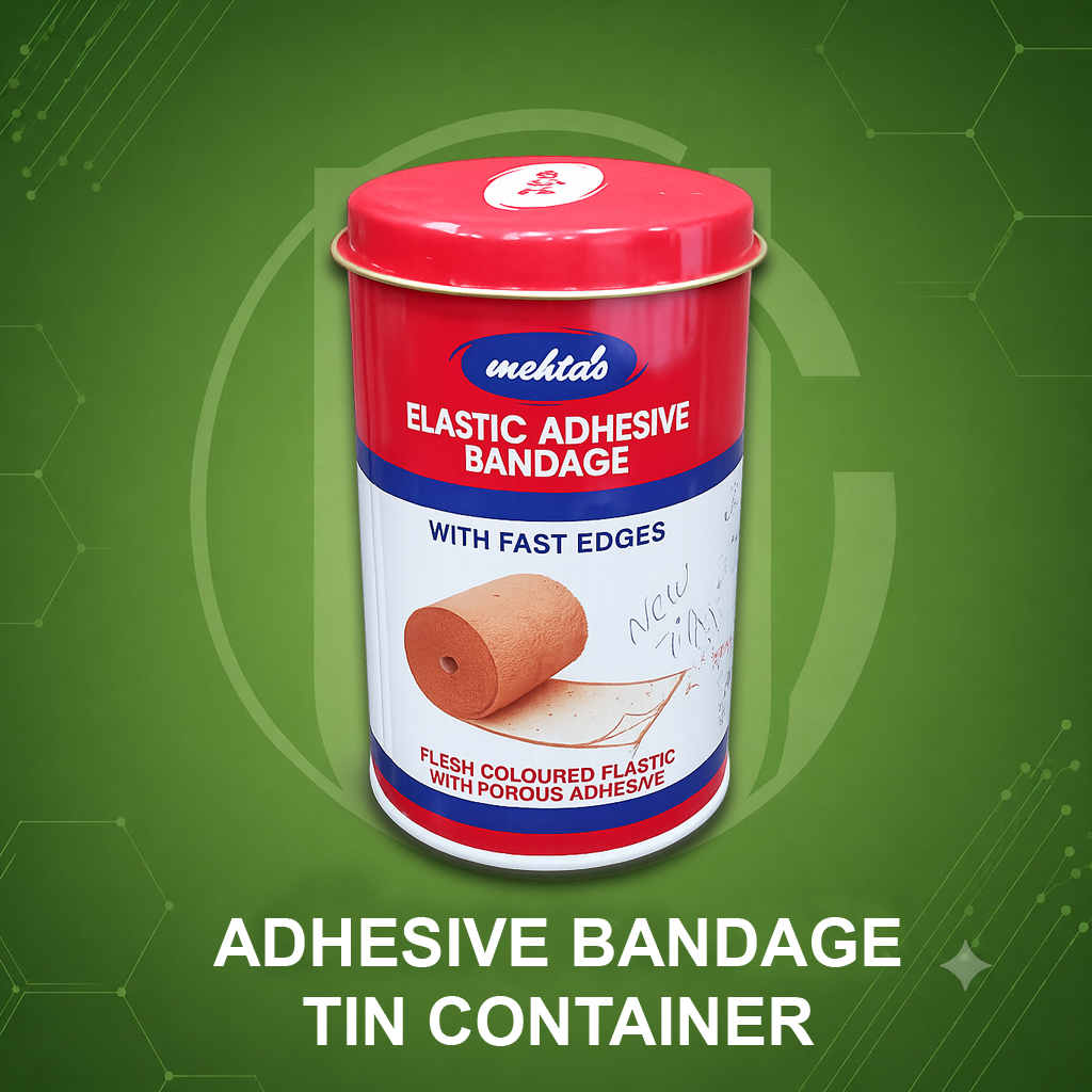 Adhesive Bandage Tin Containers